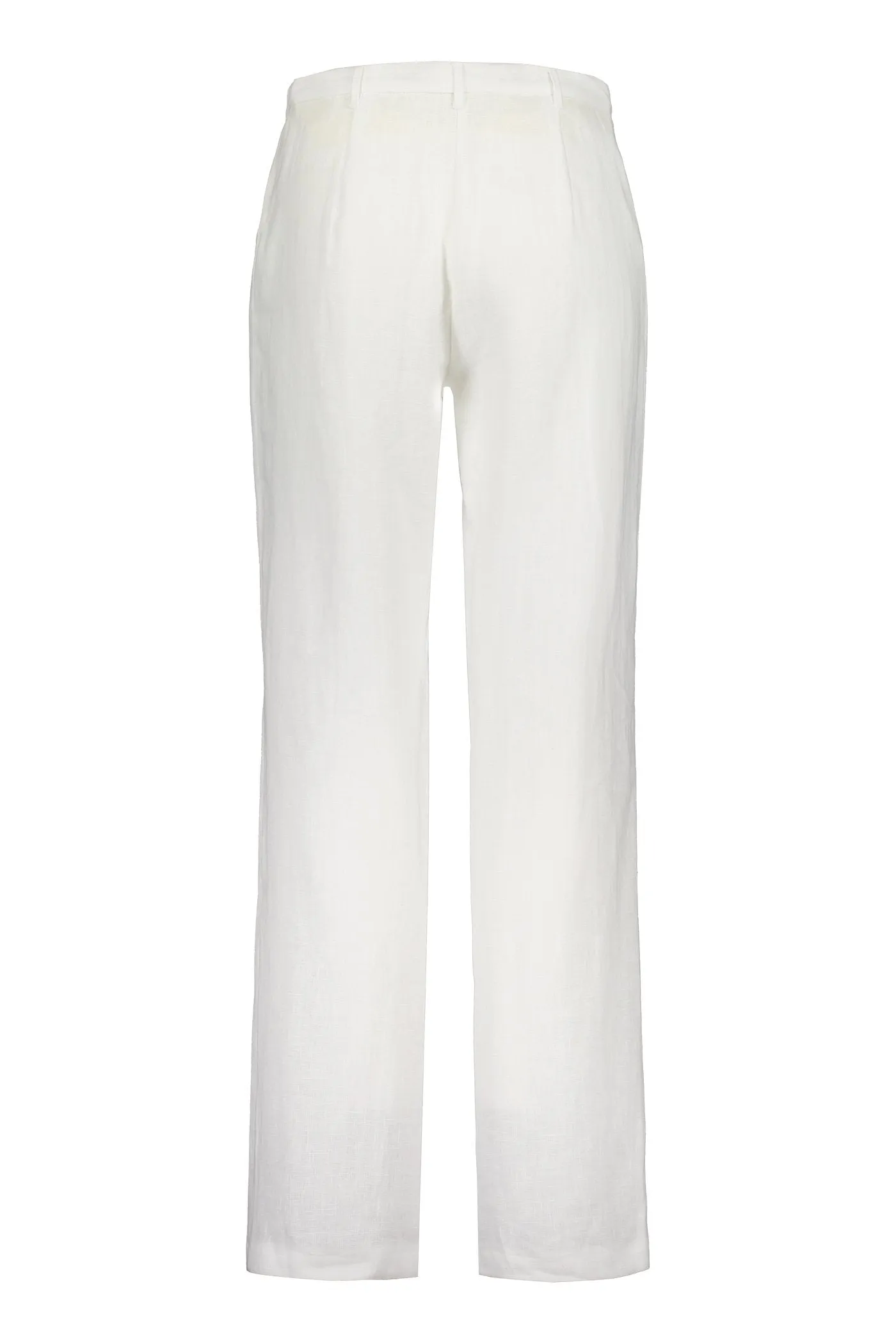 Sherah Linen Trousers White