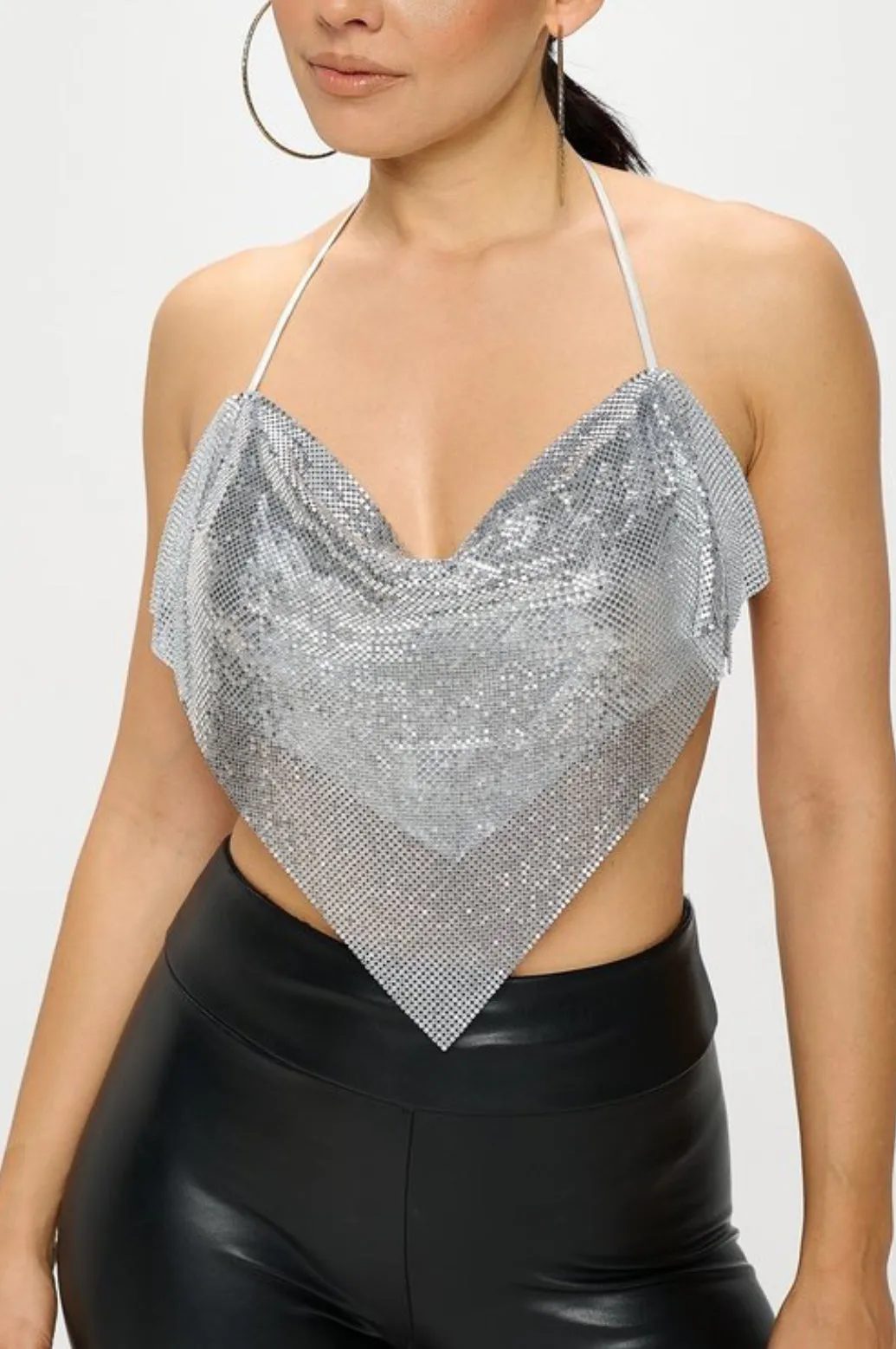 Silver Metal Top (C63)