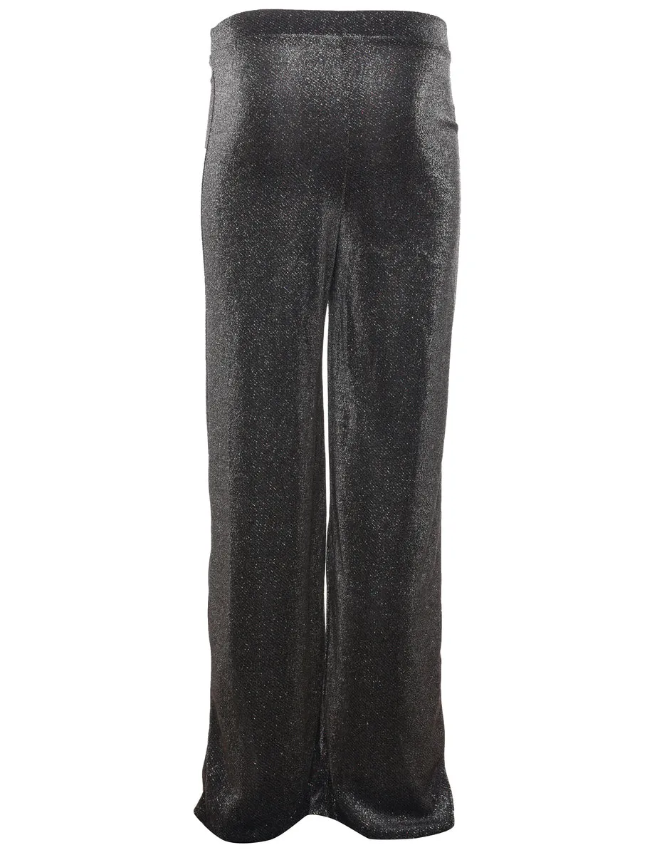 Silver Sparkly Trousers - W25 L31