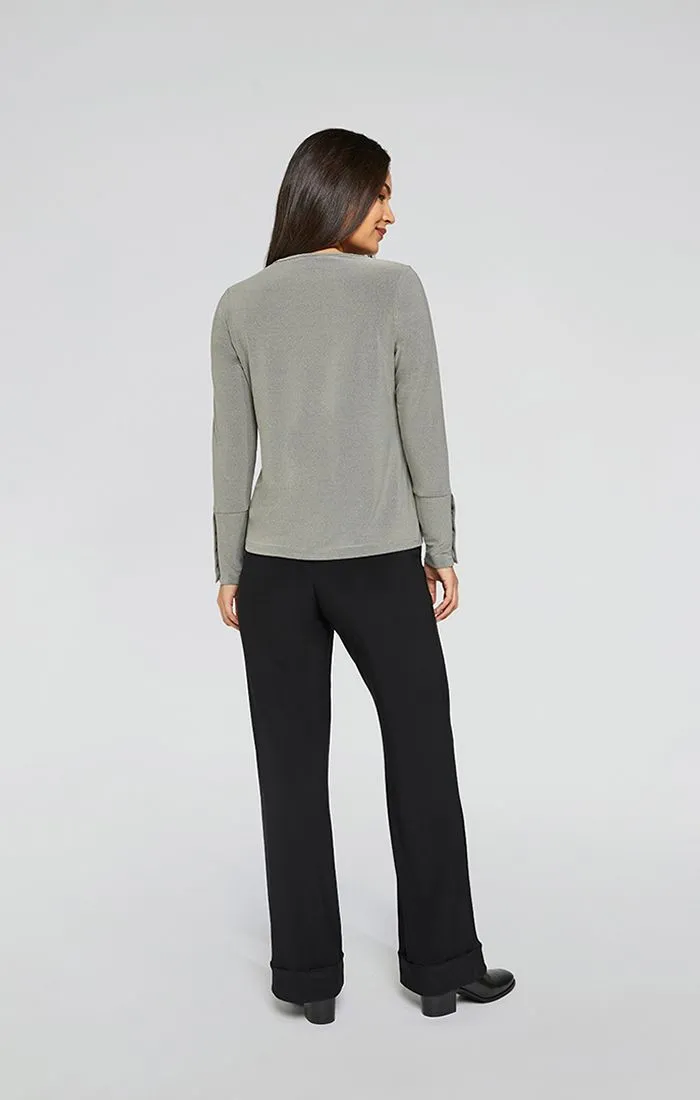 SYMPLI - DIVA HENLEY LONG SLEEVE