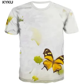 t shirt insect plant 3D tshirt men art costume beautiful Casual