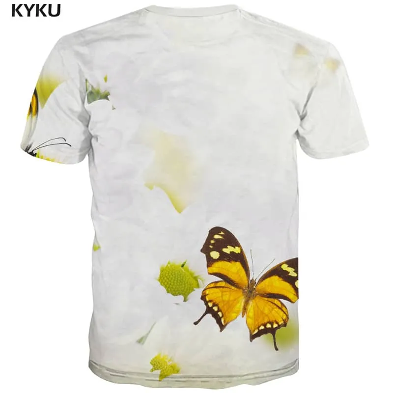 t shirt insect plant 3D tshirt men art costume beautiful Casual