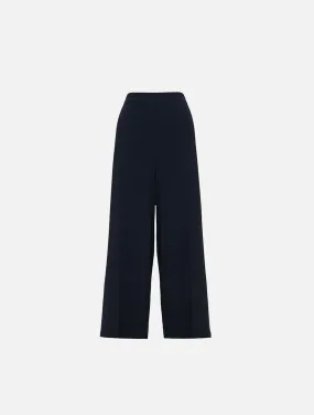 Tara Wide Leg Pants Dark Navy