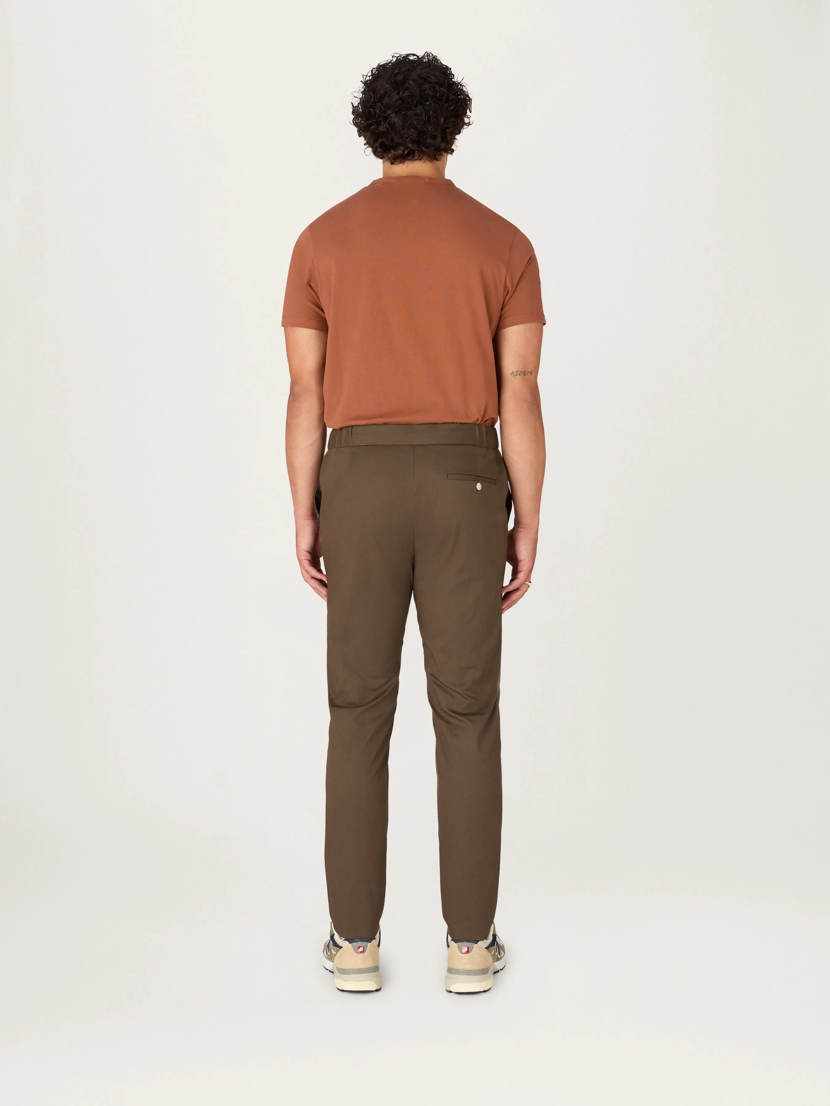 The 24 Trouser || Clay | Stretch Cotton