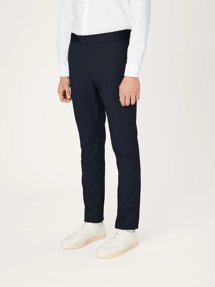 The 24 Trouser || Navy | Stretch Cotton