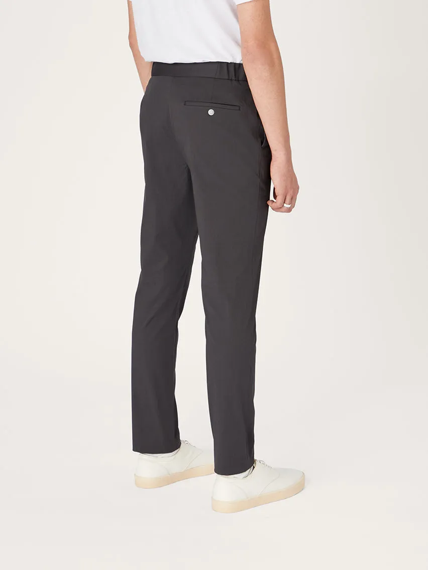 The 24 Trouser || Slate-Grey | Stretch Cotton