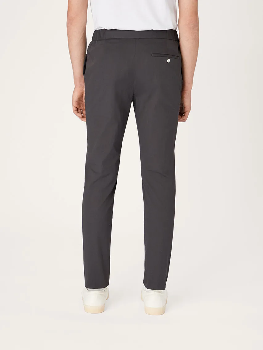 The 24 Trouser || Slate-Grey | Stretch Cotton