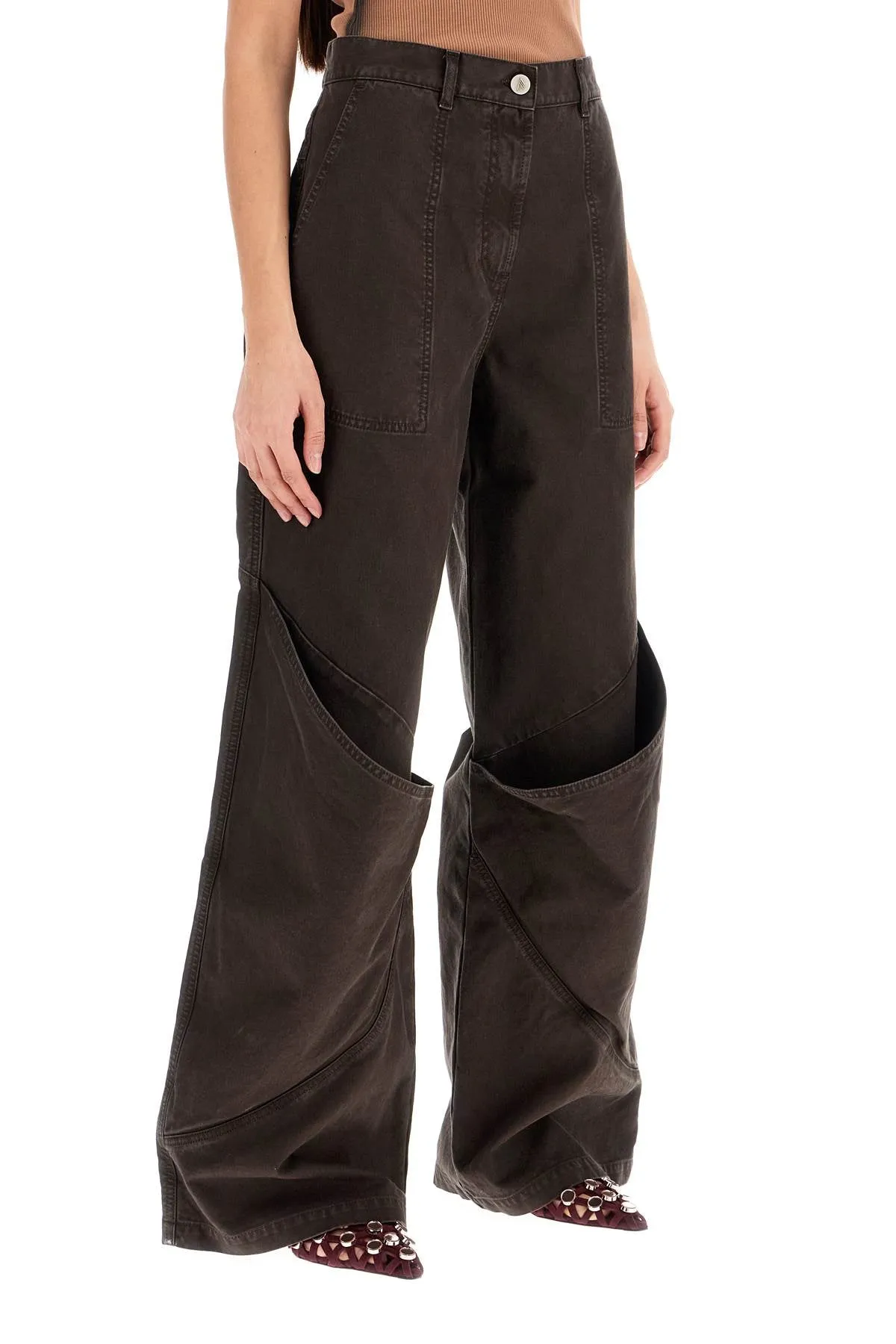 The Attico Baggy Multi-Pocket Pants