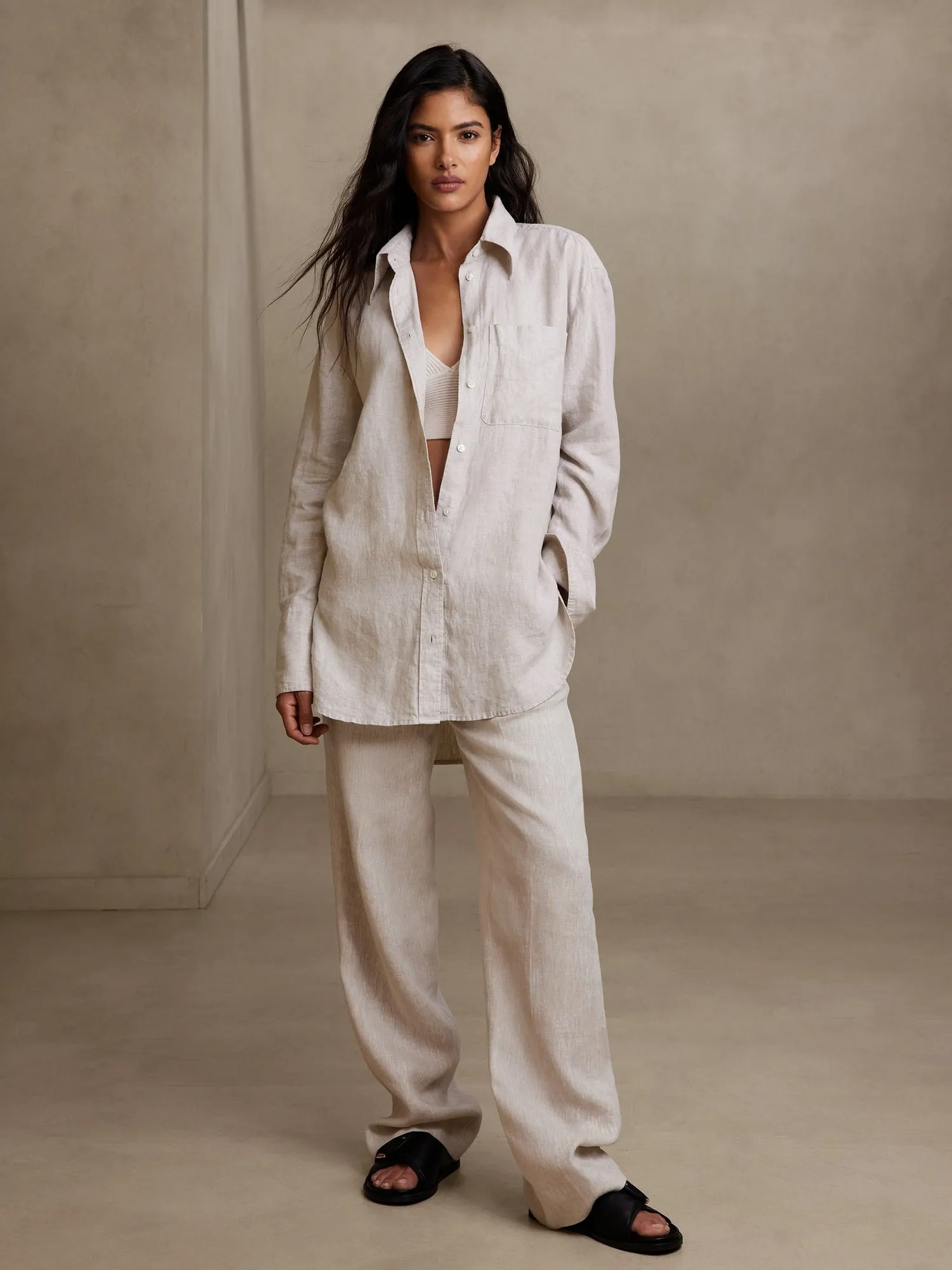 The Oversized Linen Shirt