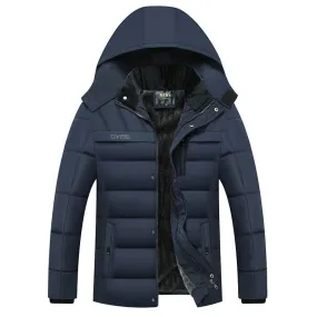 Tommy™ waterdicht met fleece blauw parka winterjas