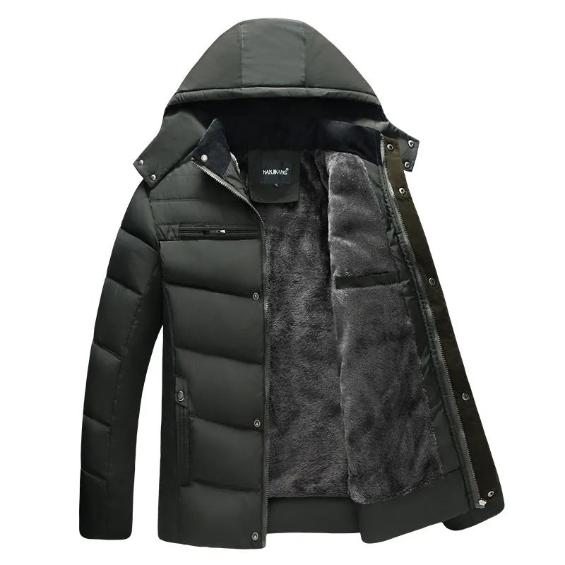 Tommy™ waterdicht met fleece blauw parka winterjas