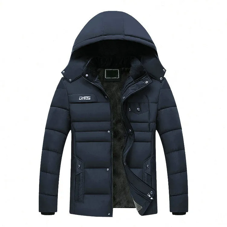 Tommy™ waterdicht met fleece blauw parka winterjas