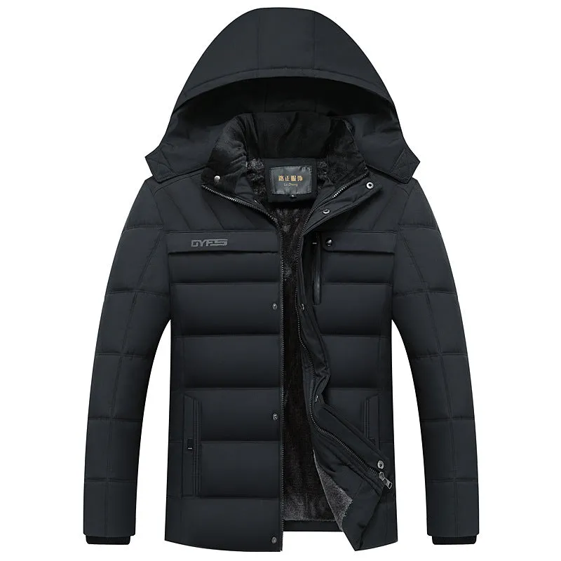 Tommy™ waterdicht met fleece blauw parka winterjas