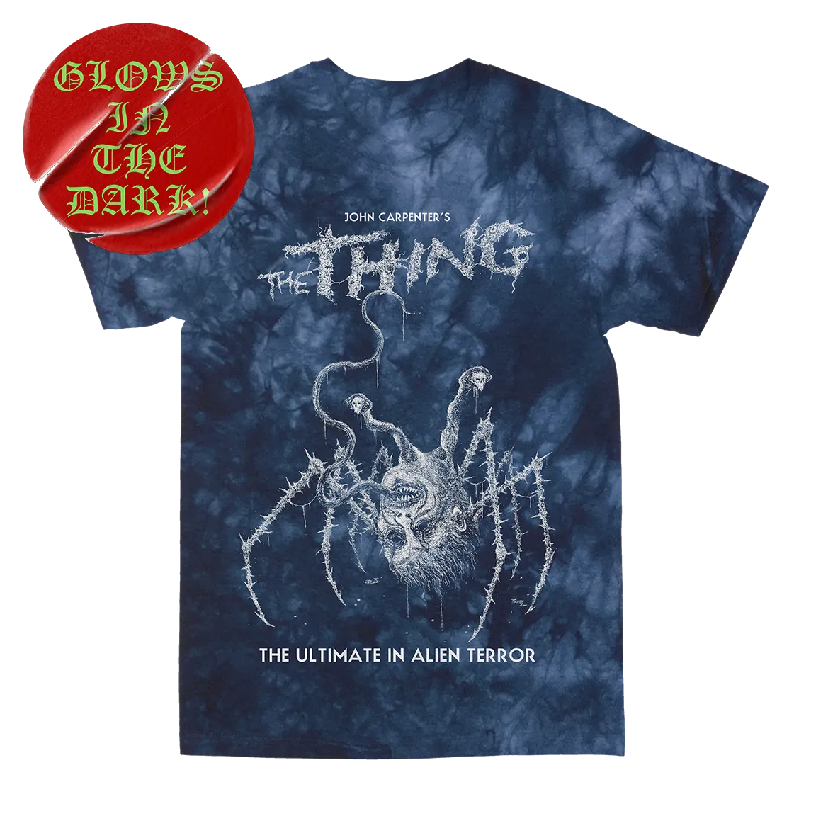 VBERKVLT "The Thing" Crystal Wash Navy T-Shirt