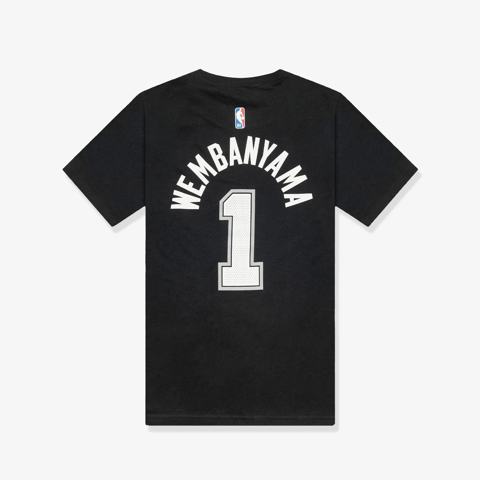 Victor Wembanyama Name & Number NBA Youth T-Shirt - Black