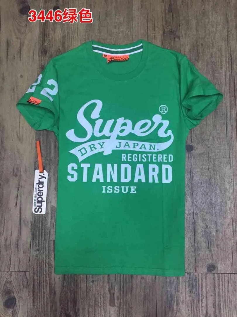 Vintage Superdry Standard Logo T-shirt Green