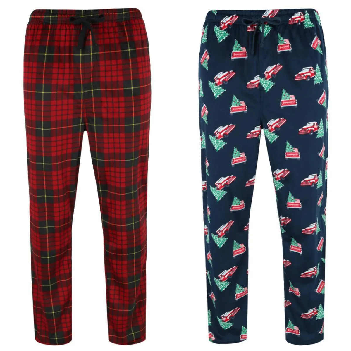 Weatherproof Vintage Men's Fleece Holiday Pajama Pants (2 Pack)