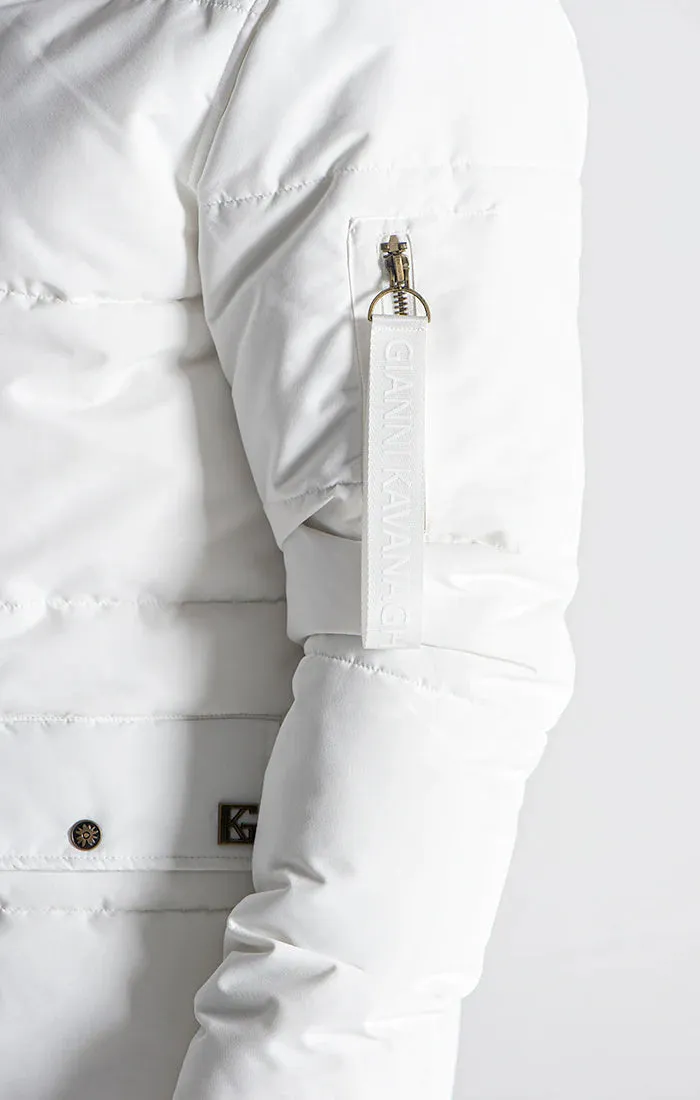 White Id Coat