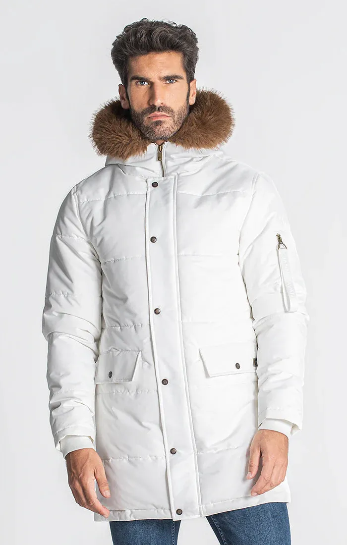 White Id Coat