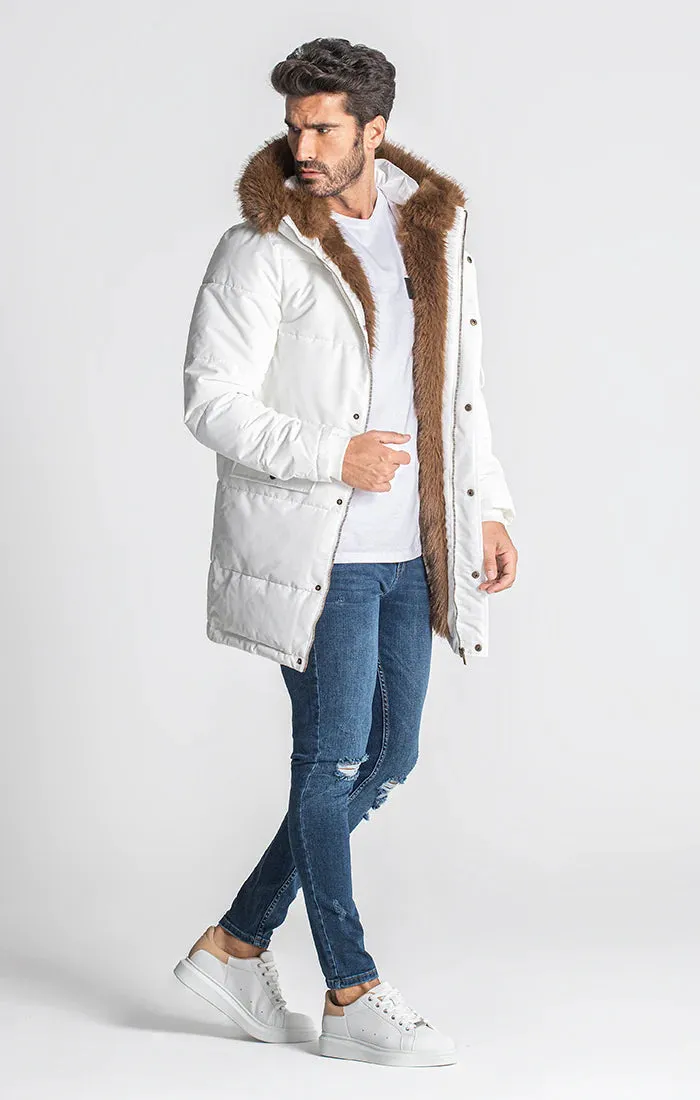 White Id Coat