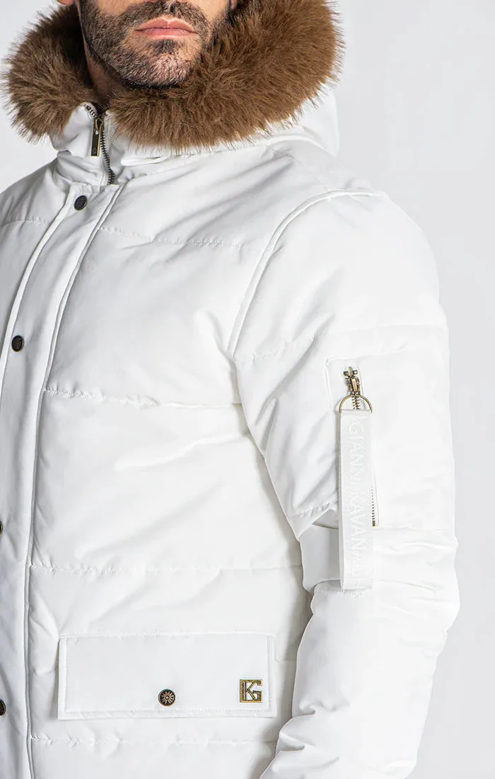 White Id Coat