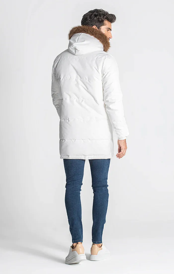 White Id Coat