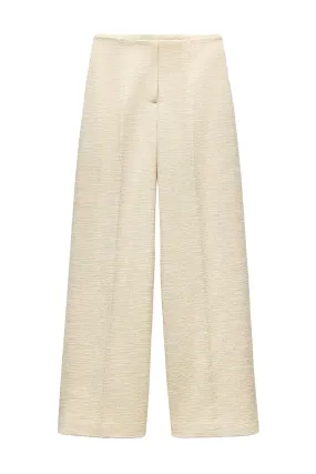 Wide-leg High-waist Trousers