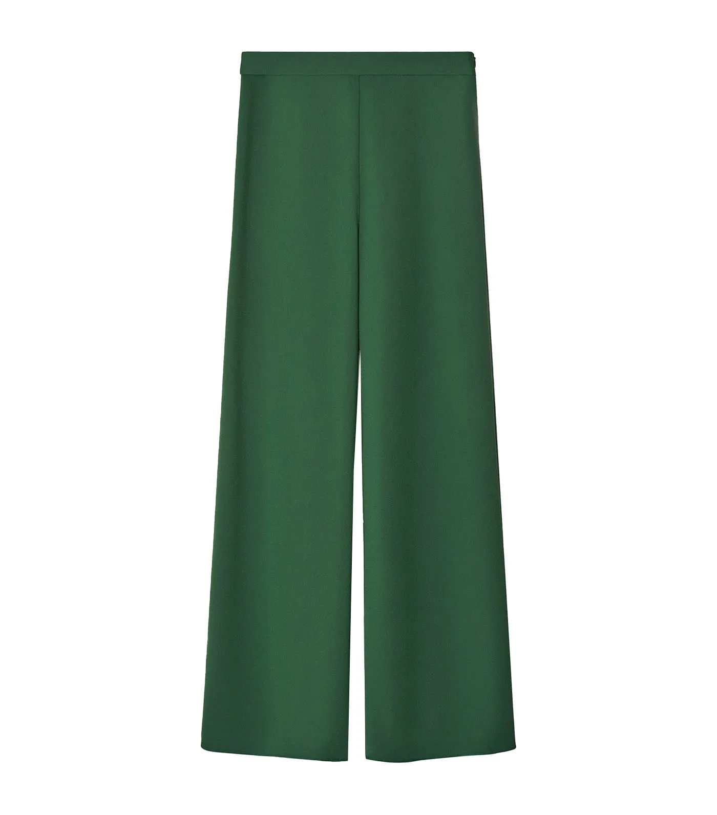 Wide Leg Trousers Green