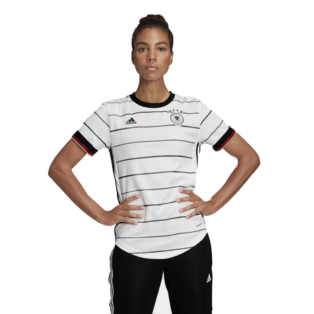 Women's Germany Sport Top,White/Black