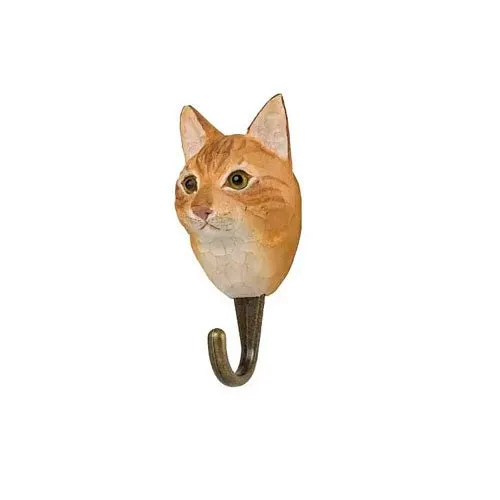 Wooden Cat Hook