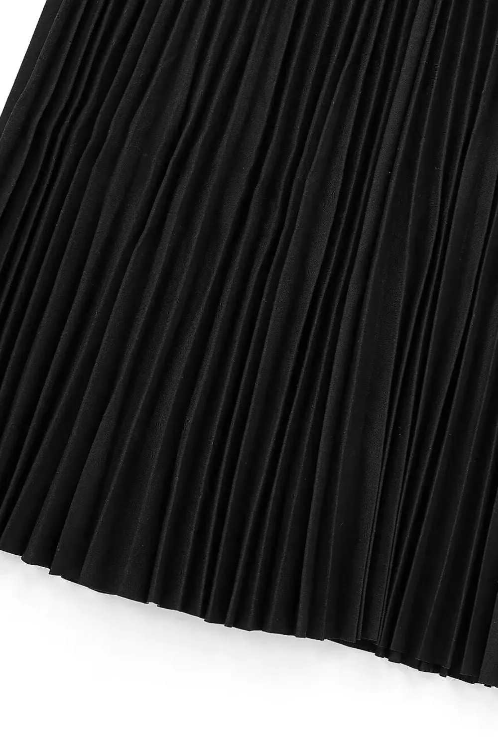 ‘Zoe’  Mid-Length Pleated Skirt