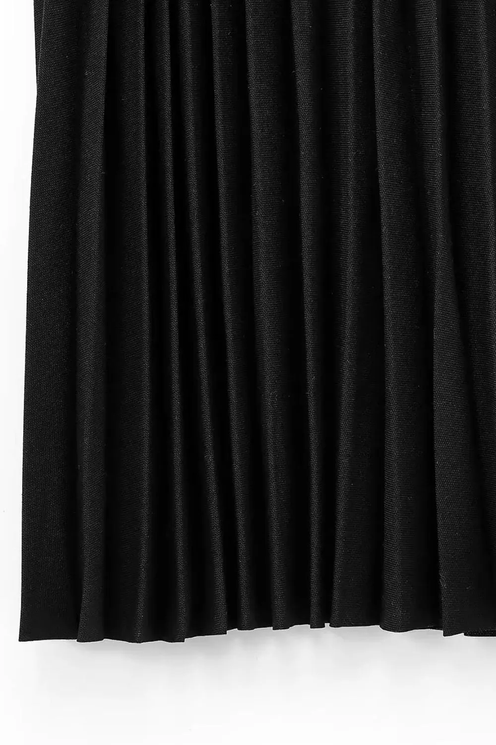 ‘Zoe’  Mid-Length Pleated Skirt