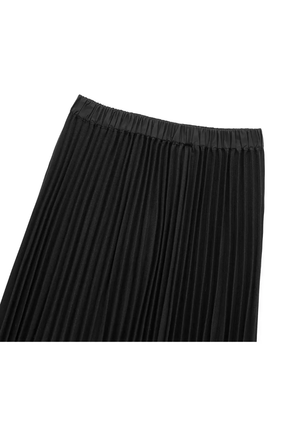 ‘Zoe’  Mid-Length Pleated Skirt